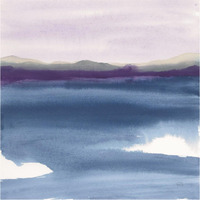 Plum Glow II -Paper Art-38"x38"