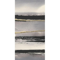 Gilded Grey I -Paper Art-26"x50"