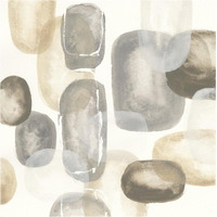 Neutral Stones I -Paper Art-38"x38"