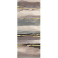 Gilded Morning Fog IV Gold -Paper Art-14"x32"