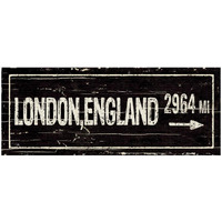 Destination Signs IV -Paper Art-52"x22"