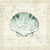 Ocean Prints II -Paper Art-38"x38"