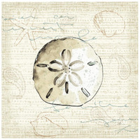 Ocean Prints IV -Paper Art-26"x26"