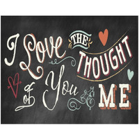 You and Me II Color -Paper Art-26"x22"