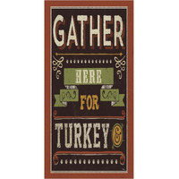 Give Thanks I -Paper Art-38"x74"