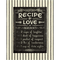 Life Recipies I Border -Paper Art-30"x37"