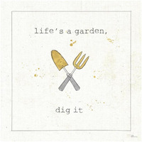 Garden Notes II -Paper Art-20"x20"