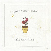 Garden Notes VII -Paper Art-26"x26"