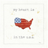 USA Cuties II -Paper Art-42"x42"