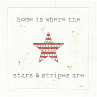 USA Cuties IV -Paper Art-32"x32"