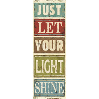 Shine I -Paper Art-20"x56"
