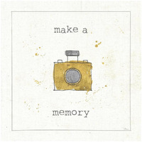 Lil Memos Make a Memory -Paper Art-26"x26"