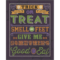Halloween Talk I Color Purple -Paper Art-30"x37"
