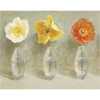 Poppy Palette Crop -Paper Art-37"x30"