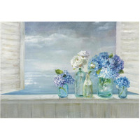 A Beautiful Day at the Beach Crop -Paper Art-50"x34"