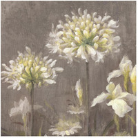 Spring Blossoms Neutral III -Paper Art-26"x26"