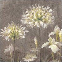 Spring Blossoms Neutral III -Paper Art-32"x32"