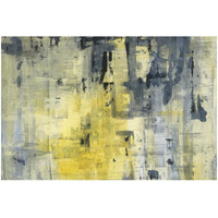Yellow and Black Background -Paper Art-32"x22"