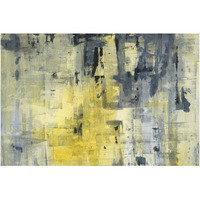 Yellow and Black Background -Paper Art-62"x42"