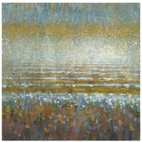 Rains over the Lake -Paper Art-26"x26"