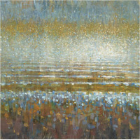 Rains over the Lake -Paper Art-38"x38"