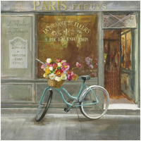 French Flowershop v2 -Paper Art-32"x32"