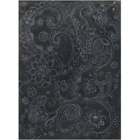 Paisley Swirl -Paper Art-14"x18"