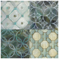 Tile Element 4 Up -Paper Art-26"x26"
