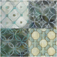 Tile Element 4 Up -Paper Art-32"x32"