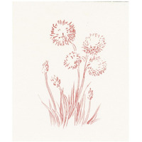 Farm Nostalgia Flowers II -Paper Art-35.2"x42"