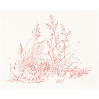 Farm Nostalgia Flowers VI -Paper Art-26"x22"