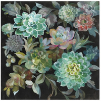 Floral Succulents -Paper Art-20"x20"