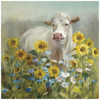 Farm and Field I v2 Crop -Paper Art-42"x42"