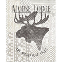 Soft Lodge V -Paper Art-24"x30"