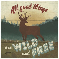 Discover the Wild VI -Paper Art-20"x20"