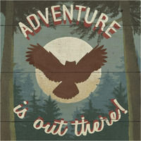 Discover the Wild VIII -Paper Art-38"x38"