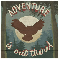 Discover the Wild VIII -Paper Art-42"x42"
