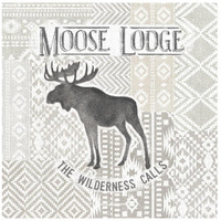 Soft Lodge IV -Paper Art-26"x26"