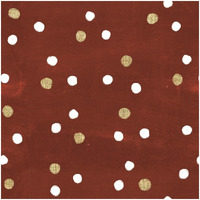 Santas List Pattern V -Paper Art-32"x32"