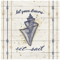 Calm Seas III -Paper Art-26"x26"