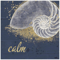 Calm Seas IX -Paper Art-20"x20"