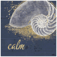 Calm Seas IX -Paper Art-26"x26"