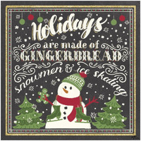 Winter Wonderland IV -Paper Art-26"x26"
