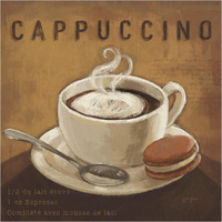 Coffee and Co I -Paper Art-38"x38"