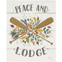 Peace and Lodge IV v2 -Paper Art-22"x26"