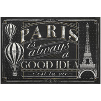 Vive Paris I -Paper Art-26"x18"