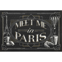 Vive Paris IV -Paper Art-50"x34"