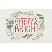 Seasons Greetings I -Paper Art-26"x18"
