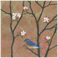 Cherry Blossoms I -Paper Art-20"x20"