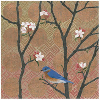 Cherry Blossoms I -Paper Art-42"x42"